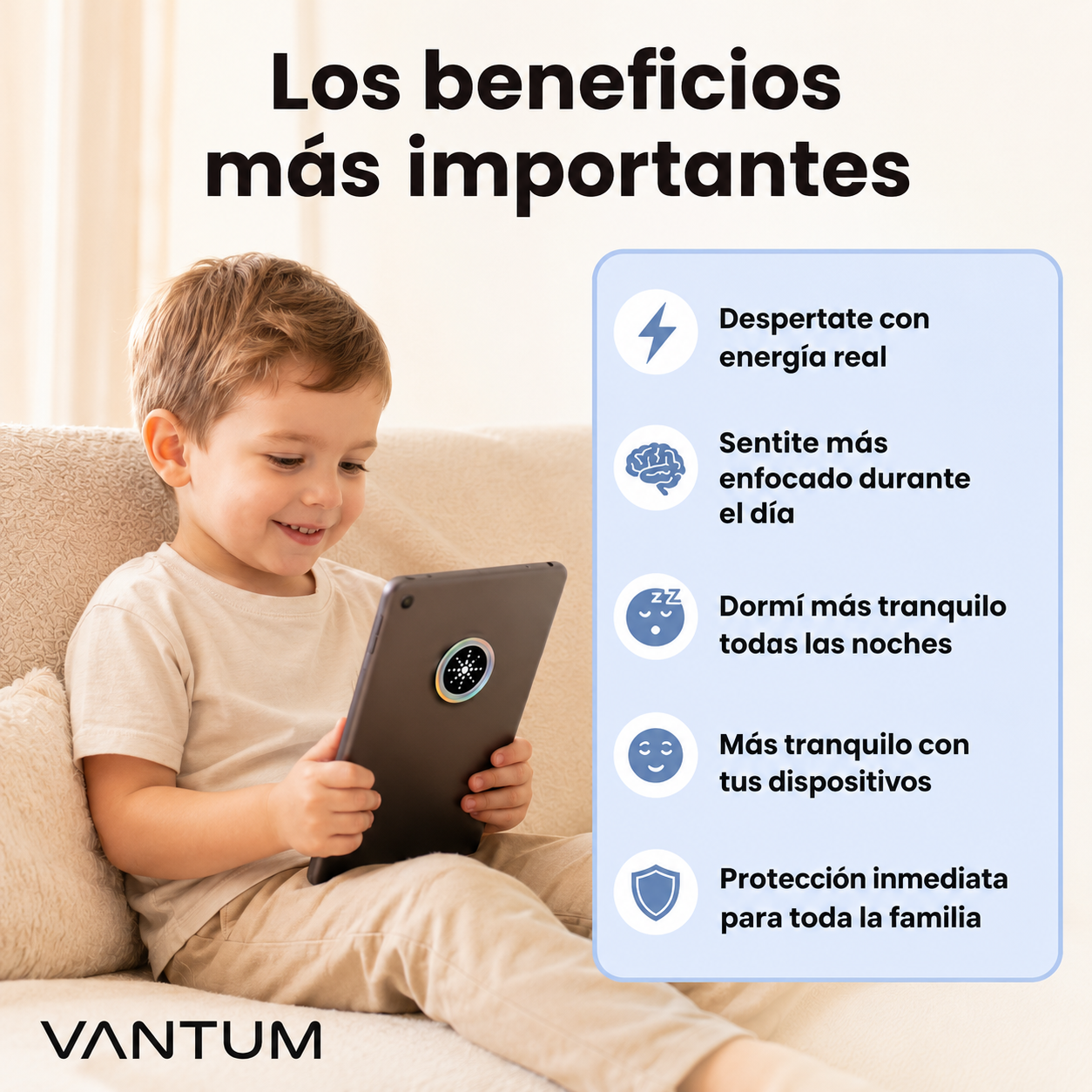 Chips Anti Radiacion | Vantum